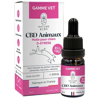 Picture of CBD Oil for Dogs D-Stress 10% | Calming Support